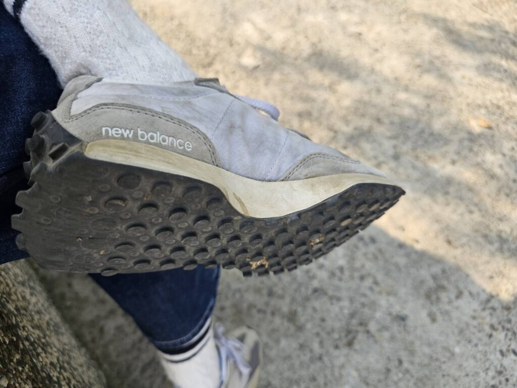 NB 復古運動鞋 鞋底